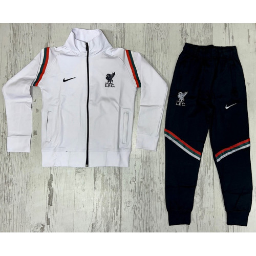 Детски футболен екип Liverpool F.C. бяло и черно 8155